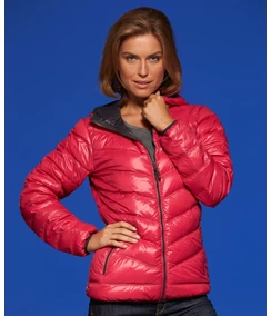 JN Női könnyű kapucnis pehelykabát