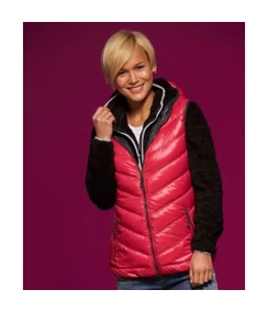 JN Női könnyű kapucnis pehelymellény