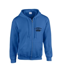 HEAVY BLEND™ ADULT PRINTED FULL ZIP HOODED SWEATSHIRT
