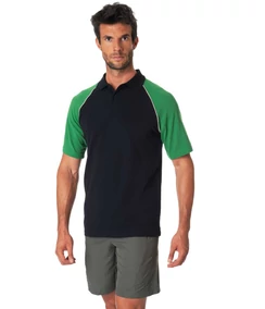 POLO BASE BALL - CONTRAST POLO SHIRT
