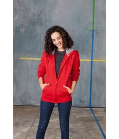 ZIP HOODED SWEATSHIRT