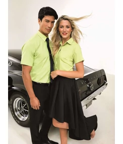 MEN'S SHORT SLEEVE POPLIN SHIRT