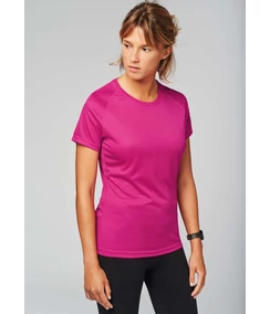 LADIES' SHORT SLEEVE SPORTS T-SHIRT