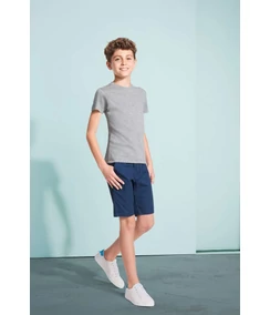 REGENT FIT KIDS' ROUND COLLAR T-SHIRT