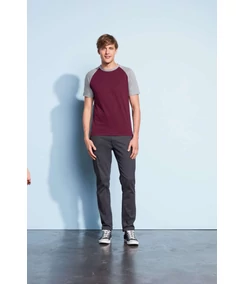 FUNKY MEN'S 2-COLOUR RAGLAN SLEEVES T-SHIRT