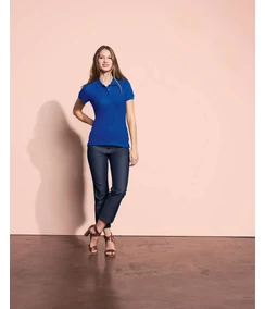 PEOPLE WOMEN'S POLO SHIRT