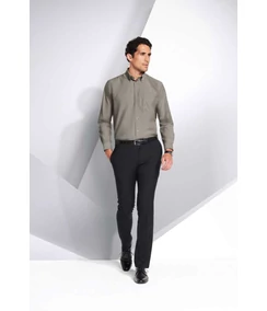 BOSTON LONG SLEEVE OXFORD MEN'S SHIRT