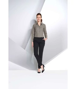 EMBASSY LONG SLEEVE OXFORD WOMEN'S SHIRT