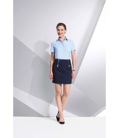 ELITE SHORT SLEEVE OXFORD WOMEN'S SHIRT