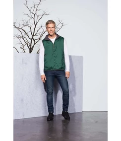 WINNER UNISEX CONTRASTED REVERSIBLE BODYWARMER