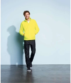 NORTH MEN’S ZIPPED FLEECE JACKET