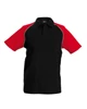 POLO BASE BALL - CONTRAST POLO SHIRT