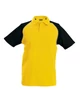 POLO BASE BALL - CONTRAST POLO SHIRT