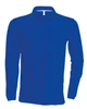 MEN'S LONG SLEEVE PIQUE POLO SHIRT