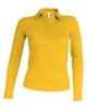 LADIES' LONG SLEEVE PIQUE POLO SHIRT