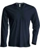 MEN’S LONG SLEEVE V-NECK T-SHIRT