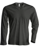MEN’S LONG SLEEVE V-NECK T-SHIRT