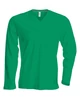 MEN’S LONG SLEEVE V-NECK T-SHIRT