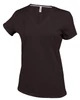 LADIES' SHORT SLEEVE V-NECK T-SHIRT
