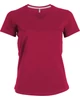 LADIES' SHORT SLEEVE V-NECK T-SHIRT