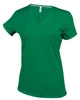 LADIES' SHORT SLEEVE V-NECK T-SHIRT