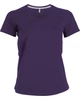 LADIES' SHORT SLEEVE V-NECK T-SHIRT
