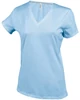 LADIES' SHORT SLEEVE V-NECK T-SHIRT