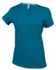 LADIES' SHORT SLEEVE V-NECK T-SHIRT