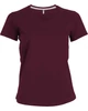 LADIES' SHORT SLEEVE V-NECK T-SHIRT