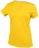 LADIES' SHORT SLEEVE V-NECK T-SHIRT