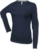 LADIES' LONG SLEEVE CREW NECK T-SHIRT
