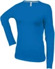 LADIES' LONG SLEEVE CREW NECK T-SHIRT