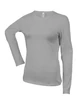 LADIES' LONG SLEEVE CREW NECK T-SHIRT