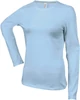 LADIES' LONG SLEEVE CREW NECK T-SHIRT