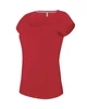 LADIES’ BOAT NECK SHORT SLEEVE T-SHIRT