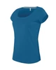 LADIES’ BOAT NECK SHORT SLEEVE T-SHIRT
