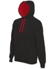 CONTRAST HOODED SWEATSHIRT