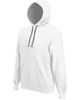 CONTRAST HOODED SWEATSHIRT