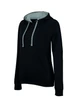 LADIES’ CONTRAST HOODED SWEATSHIRT