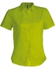 JUDITH - LADIES' SHORT SLEEVE EASY CARE POLYCOTTON POPLIN SHIRT