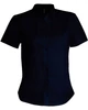 JUDITH - LADIES' SHORT SLEEVE EASY CARE POLYCOTTON POPLIN SHIRT