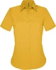 JUDITH - LADIES' SHORT SLEEVE EASY CARE POLYCOTTON POPLIN SHIRT