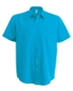 ACE - MEN'S SHORT SLEEVE EASY CARE POLYCOTTON POPLIN SHIRT
