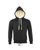 SHERPA UNISEX ZIPPED JACKET WITH "SHERPA" LINING
