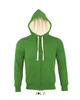 SHERPA UNISEX ZIPPED JACKET WITH "SHERPA" LINING