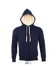 SHERPA UNISEX ZIPPED JACKET WITH "SHERPA" LINING
