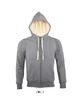 SHERPA UNISEX ZIPPED JACKET WITH "SHERPA" LINING