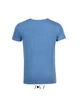 MIXED MEN ROUND COLLAR T-SHIRT