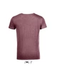 MIXED MEN ROUND COLLAR T-SHIRT