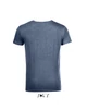 MIXED MEN ROUND COLLAR T-SHIRT